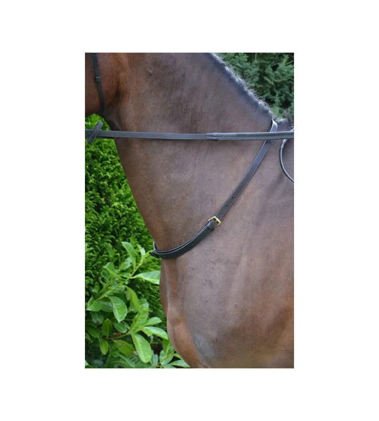 Hy Equestrian Leather Neck Strap - Brown - 40" x 7/8"