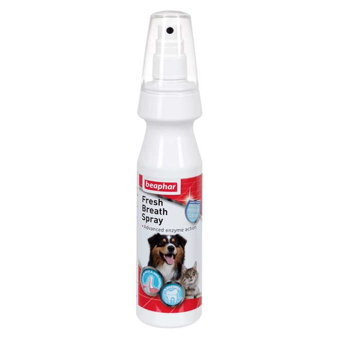 product Image for Beaphar Fresh Breath Spray for Cats & Dogs 150ml