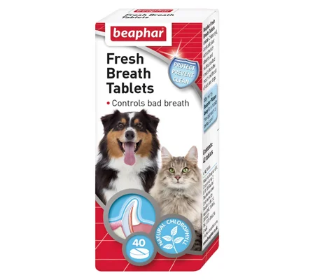 Beaphar Fresh Breath Tablets - 40 Tab
