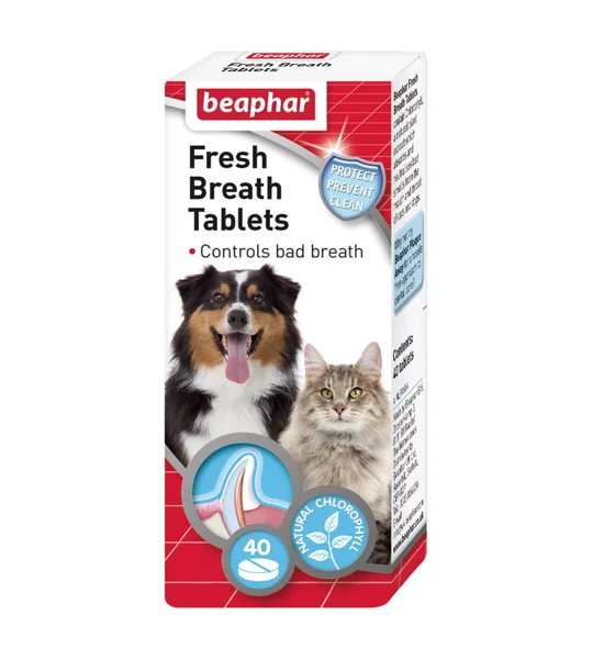 Beaphar Fresh Breath Tablets - 40 Tab
