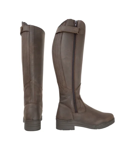 Hy Equestrian Londonderry Winter Country Riding Boots - Dark Brown