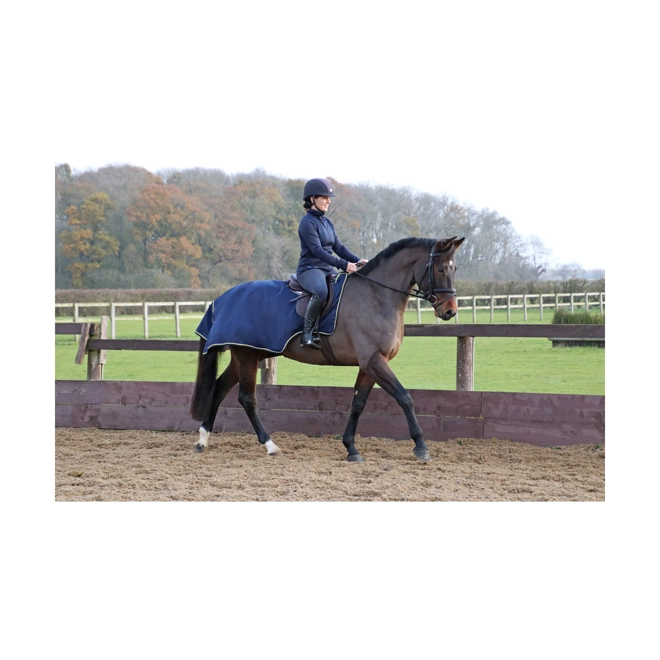 Additional Image for StormX Original Waterproof Exercise Sheet - Navy/Reflective Piping