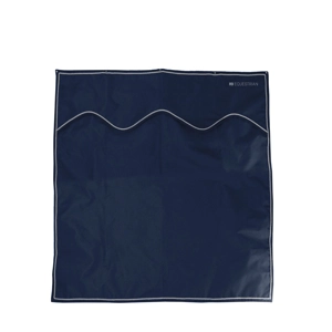 Hy Equestrian Stable Drape - Navy/Silver - 186 x 137cm