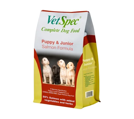 VetSpec Puppy & Junior Salmon Formula - 2kg