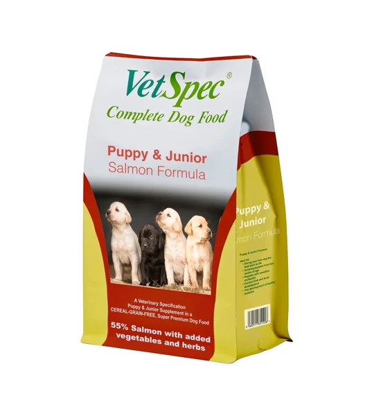 VetSpec Puppy & Junior Salmon Formula - 12kg