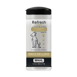 Wahl Refresh Cleaning Wipes - Dog - Coconut