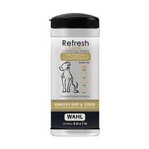 Wahl Refresh Cleaning Wipes - Dog - Coconut