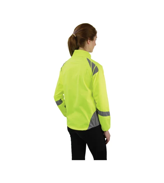 Reflector Jacket by Hy Equestrian- Yellow