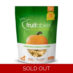 Fruitables Dog Treats - Pumpkin & Apple - 198g