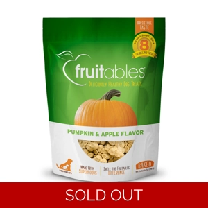 Fruitables Dog Treats - Pumpkin & Apple - 198g