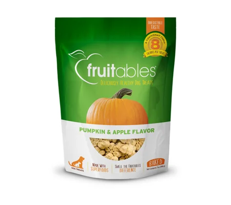 Fruitables Dog Treats - Pumpkin & Apple - 198g