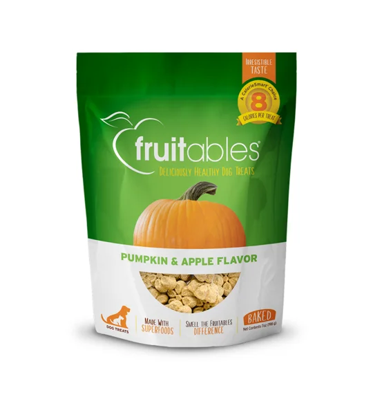 Fruitables Dog Treats - Pumpkin & Apple - 198g