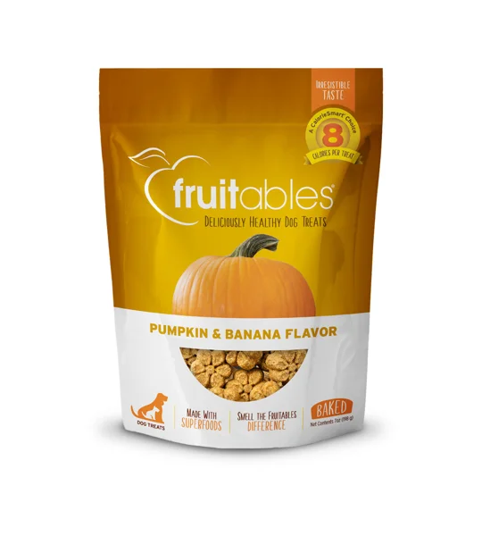 Fruitables Dog Treats - Pumpkin & Banana - 198g