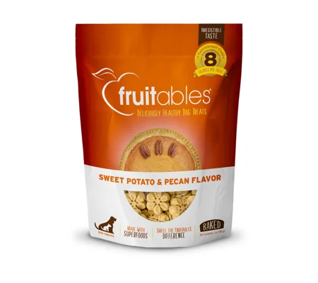 Fruitables Dog Treats - Sweet Potato & Pecan - 198g