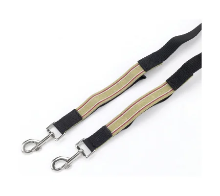Hy Equestrian Elasticated Side Reins - Black