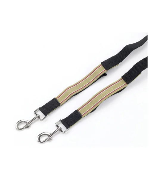 Hy Equestrian Elasticated Side Reins - Black