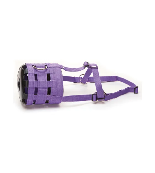 Hy Equestrian Muzzle - Purple