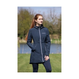 Hy Equestrian Synergy Long Rain Jacket - Navy