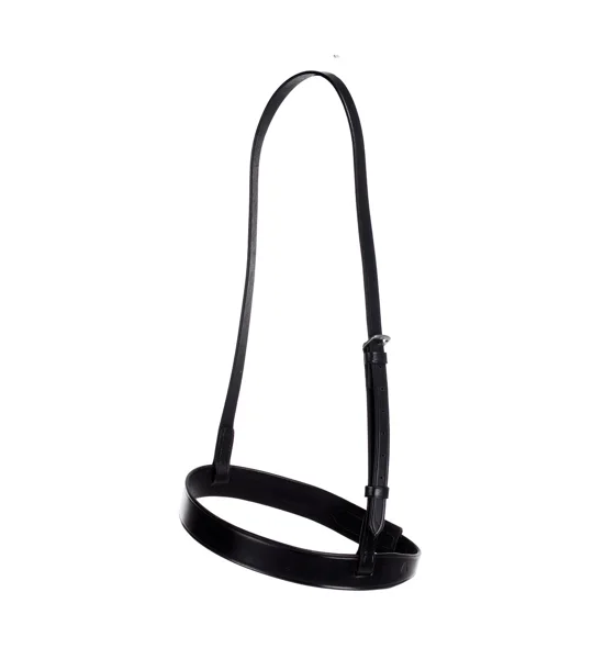 Hy Equestrian Plain Nose Band - Black