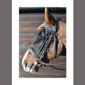 Hy Equestrian Riding Fly Mask - Black