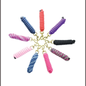 Hy Equestrian Universal Lead Rope - Red/White/Blue - 2 metres