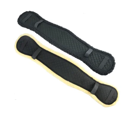 Hy Equestrian Girth Cover - Black/Natural