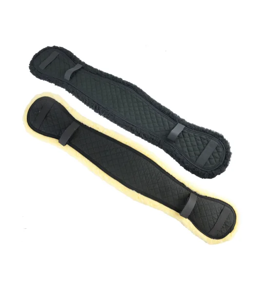 Hy Equestrian Girth Cover - Black/Black