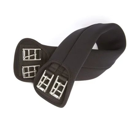 Hy Equestrian Neoprene Dressage Girth Black