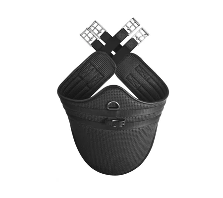 Hy Equestrian Waffle Stud Girth - Long - Black