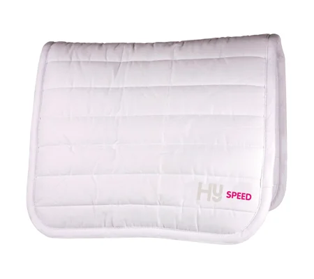 Hy Equestrian Reversible Comfort Pad - White - One Size