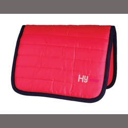 Hy Equestrian Reversible Comfort Pad - Claret/Black - One Size