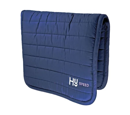 Hy Equestrian Reversible Comfort Pad-Navy -One Size