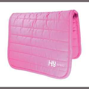 Hy Equestrian Reversible Comfort Pad - Fuchsia - One Size