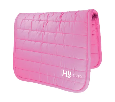Hy Equestrian Reversible Comfort Pad - Fuchsia - One Size