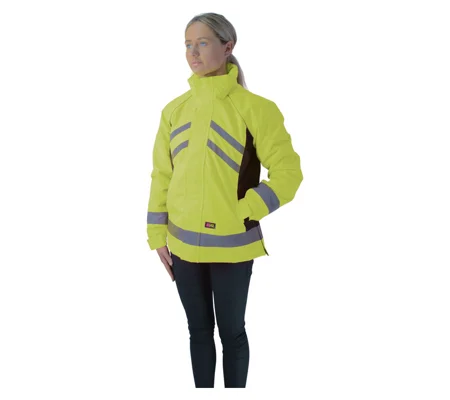 HyVIZ Waterproof Riding Jacket - Yellow/Black