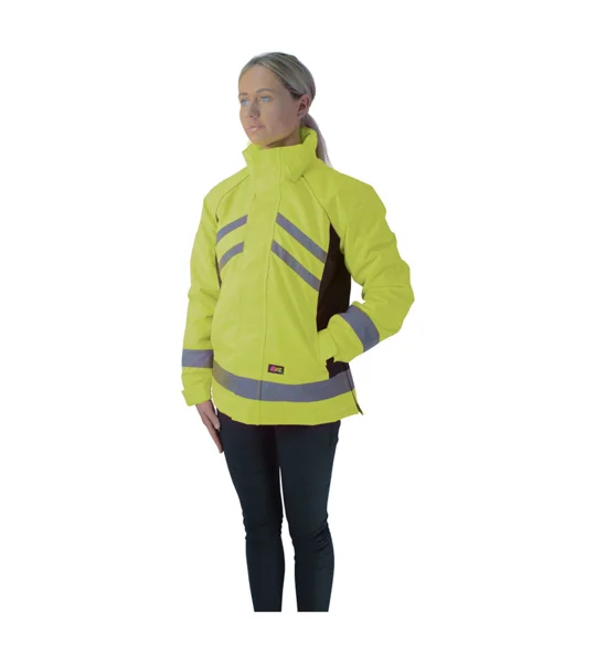 HyVIZ Waterproof Riding Jacket - Yellow/Black