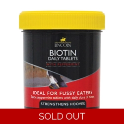 Lincoln Biotin Daily Tablets - Peppermint - 60 tablets