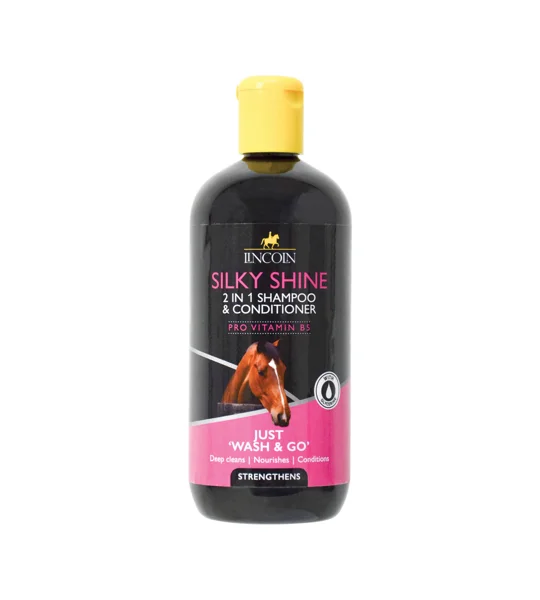 Lincoln Silky Shine 2 in 1 Shampoo and Conditioner - 500ml