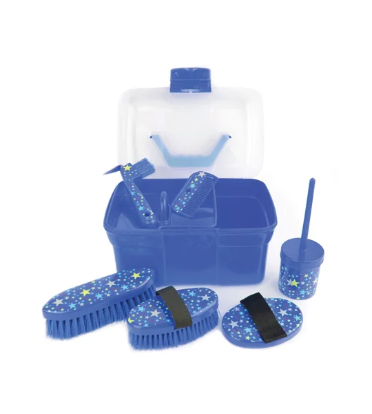 Lincoln Star Pattern Grooming Kit - Navy