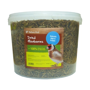 Natures Grub Dried Mealworms - 1.5kg