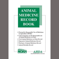 Animal Medicine Record Book
