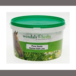 Wendals Pure Garlic Salt Lick - 3.5kg