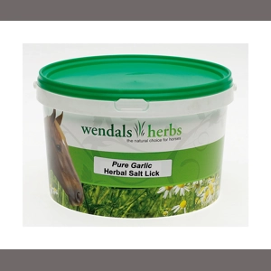 Wendals Pure Garlic Salt Lick - 3.5kg