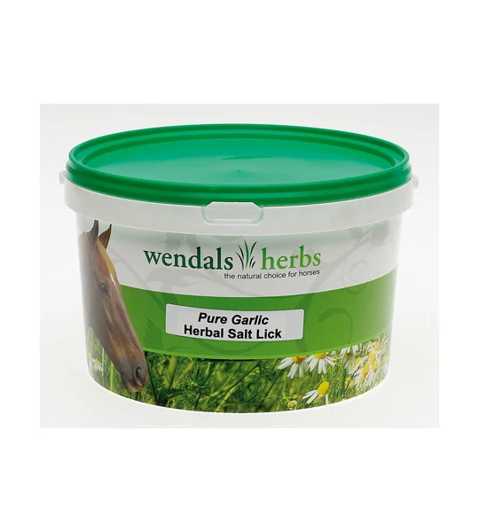 Wendals Pure Garlic Salt Lick - 3.5kg