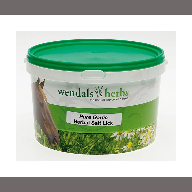 product Image for Wendals Pure Garlic Salt Lick - 3.5kg