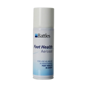 Battles Foot Health Aerosol - 150g