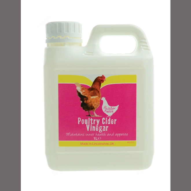 product Image for Battles Poultry Cider Vinegar - 1 litre
