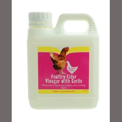 Battles Poultry Cider Vinegar & Garlic - 1 litre