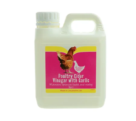 Battles Poultry Cider Vinegar & Garlic - 1 litre