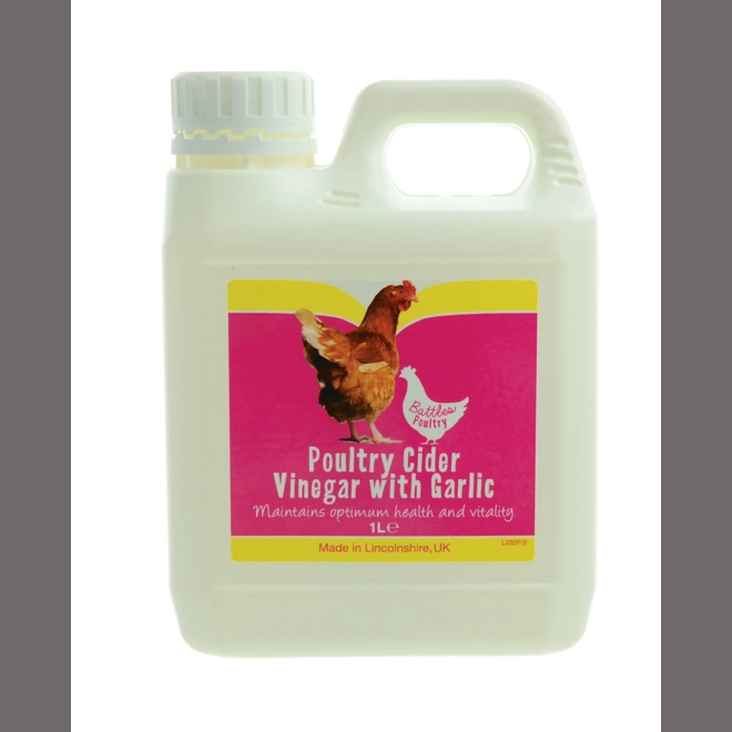 product Image for Battles Poultry Cider Vinegar & Garlic - 1 litre